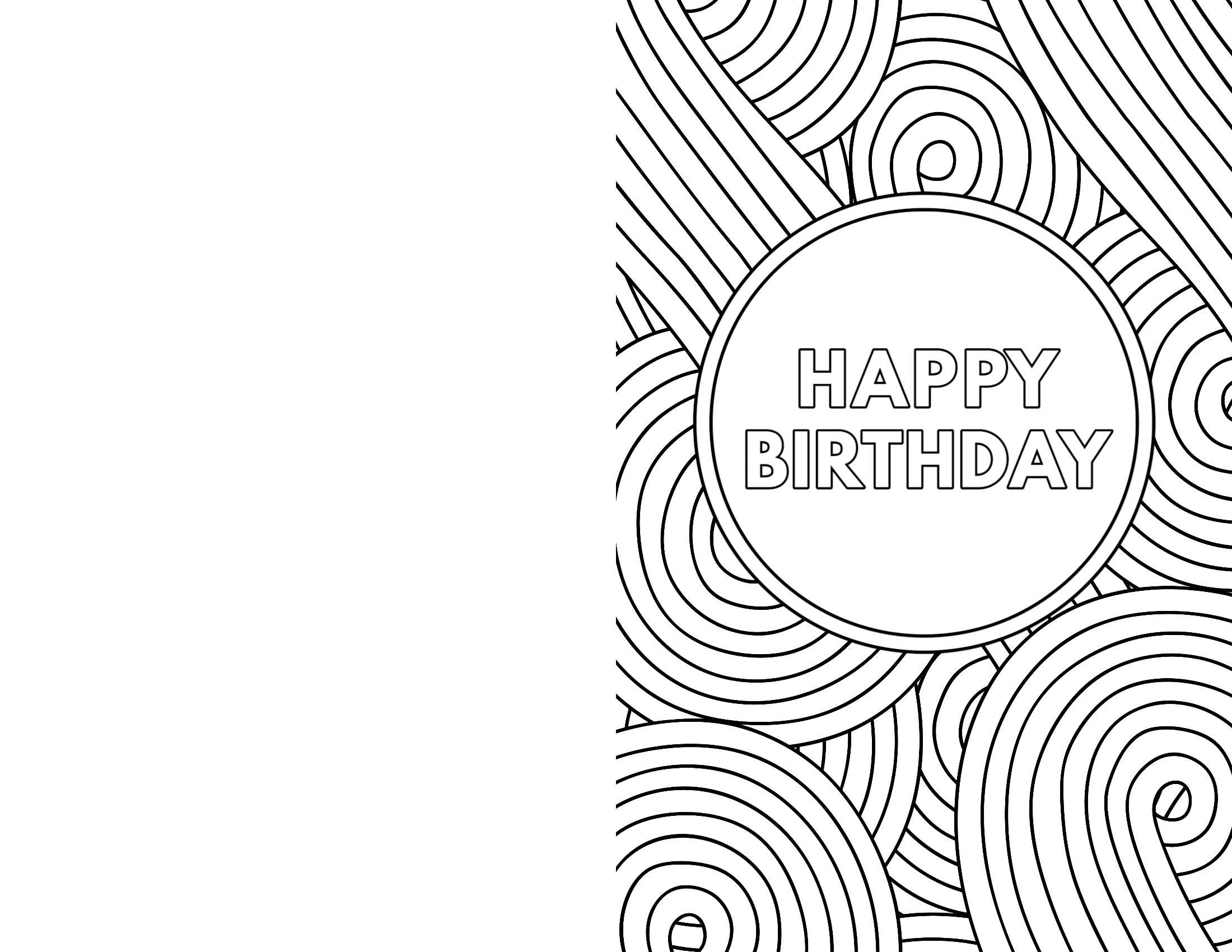 Free Printable Birthday Cards – Paper Trail Design Inside Foldable Birthday Card Template