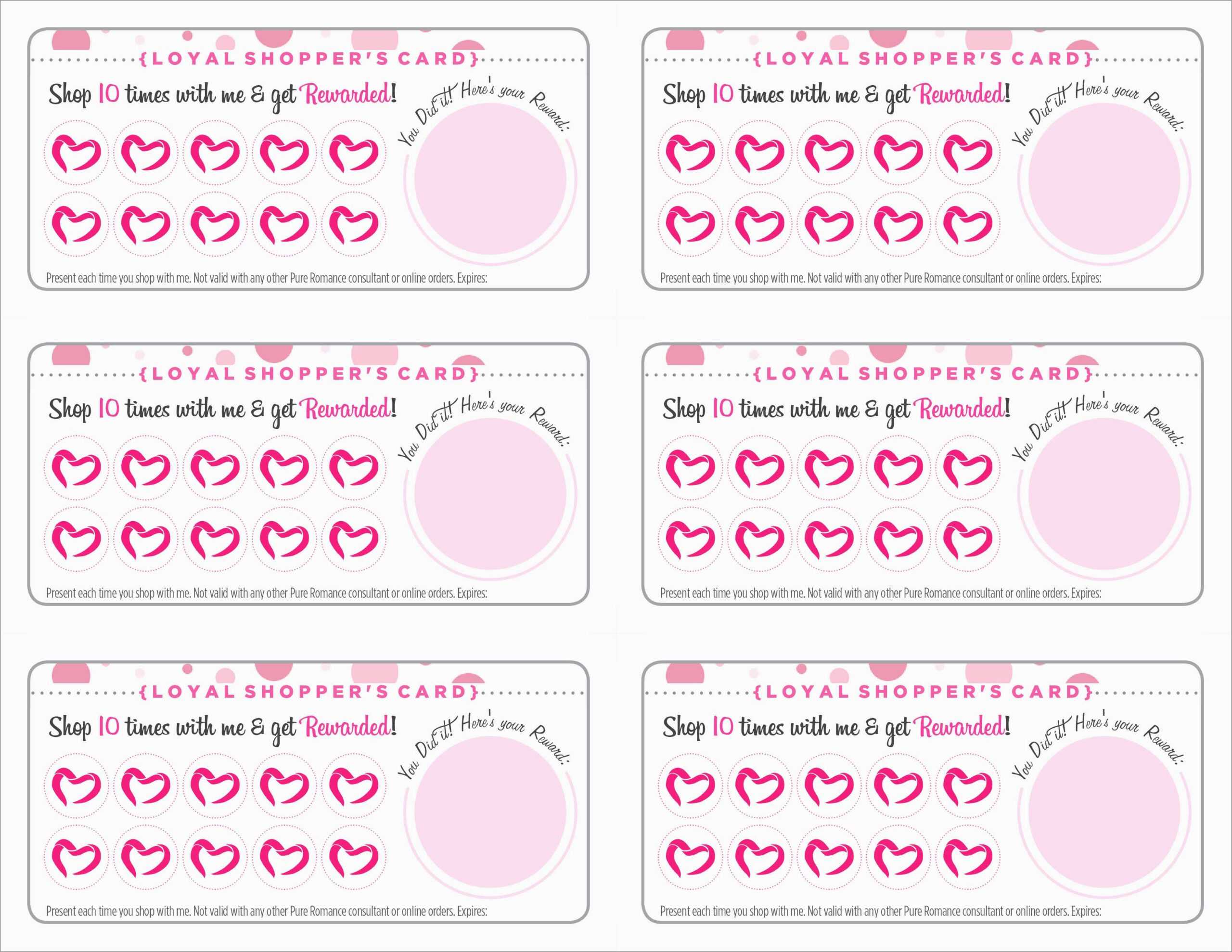 Free Printable Loyalty Card Template – Calep.midnightpig.co Within Free Printable Punch Card Template