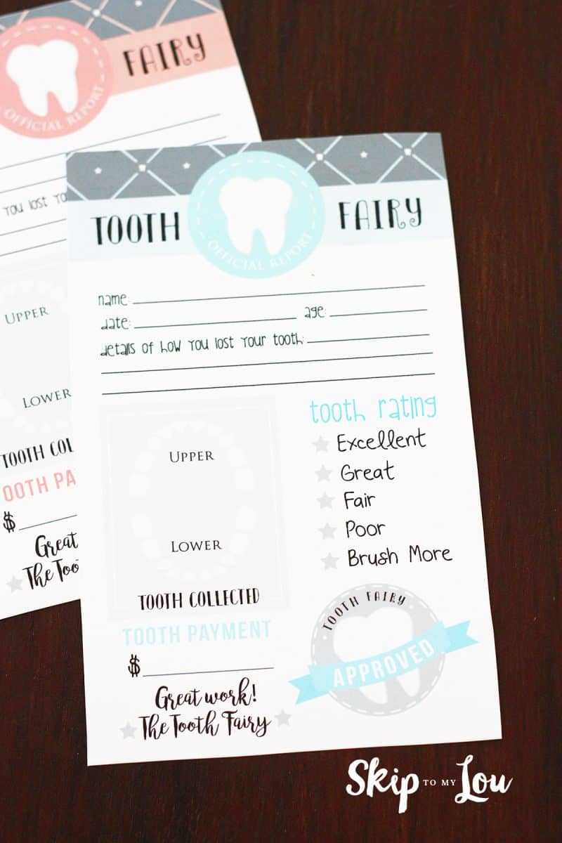 Free Printable Tooth Fairy Letter | Skip To My Lou Inside Tooth Fairy Certificate Template Free