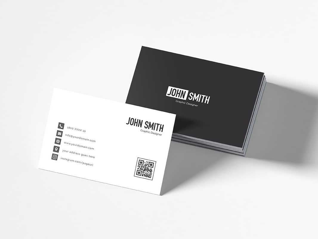 Free Simple Business Card Templatecreativetacos On Dribbble Throughout Free Bussiness Card Template