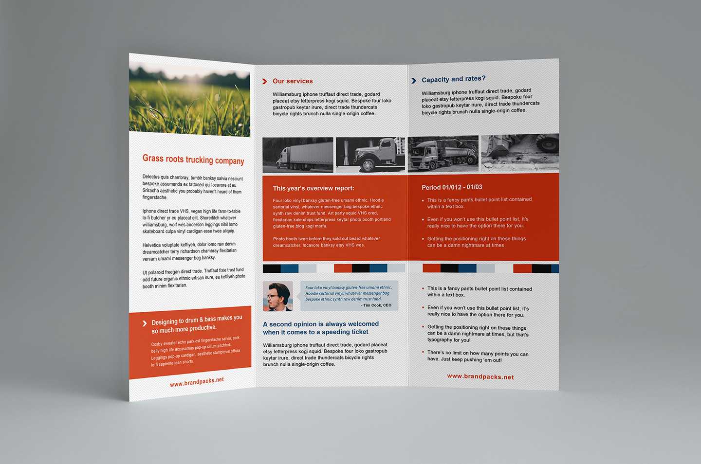 Free Trifold Brochure Template In Psd, Ai & Vector – Brandpacks In Illustrator Brochure Templates Free Download