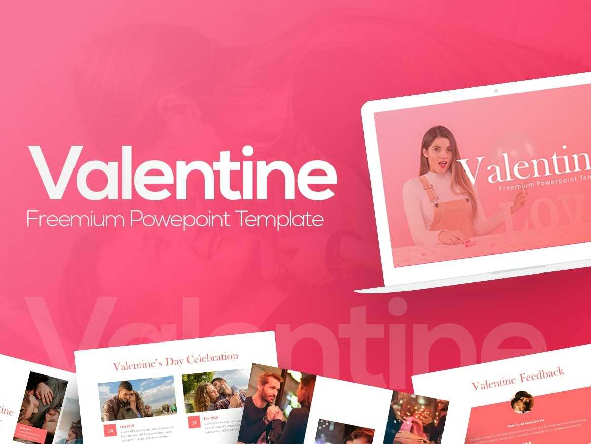 Free Valentine Powerpoint Templaterrgraph On Dribbble With Regard To Valentine Powerpoint Templates Free