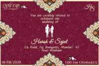 Free Wedding Invitation Card Design Online - Yeppe with regard to Free E Wedding Invitation Card Templates
