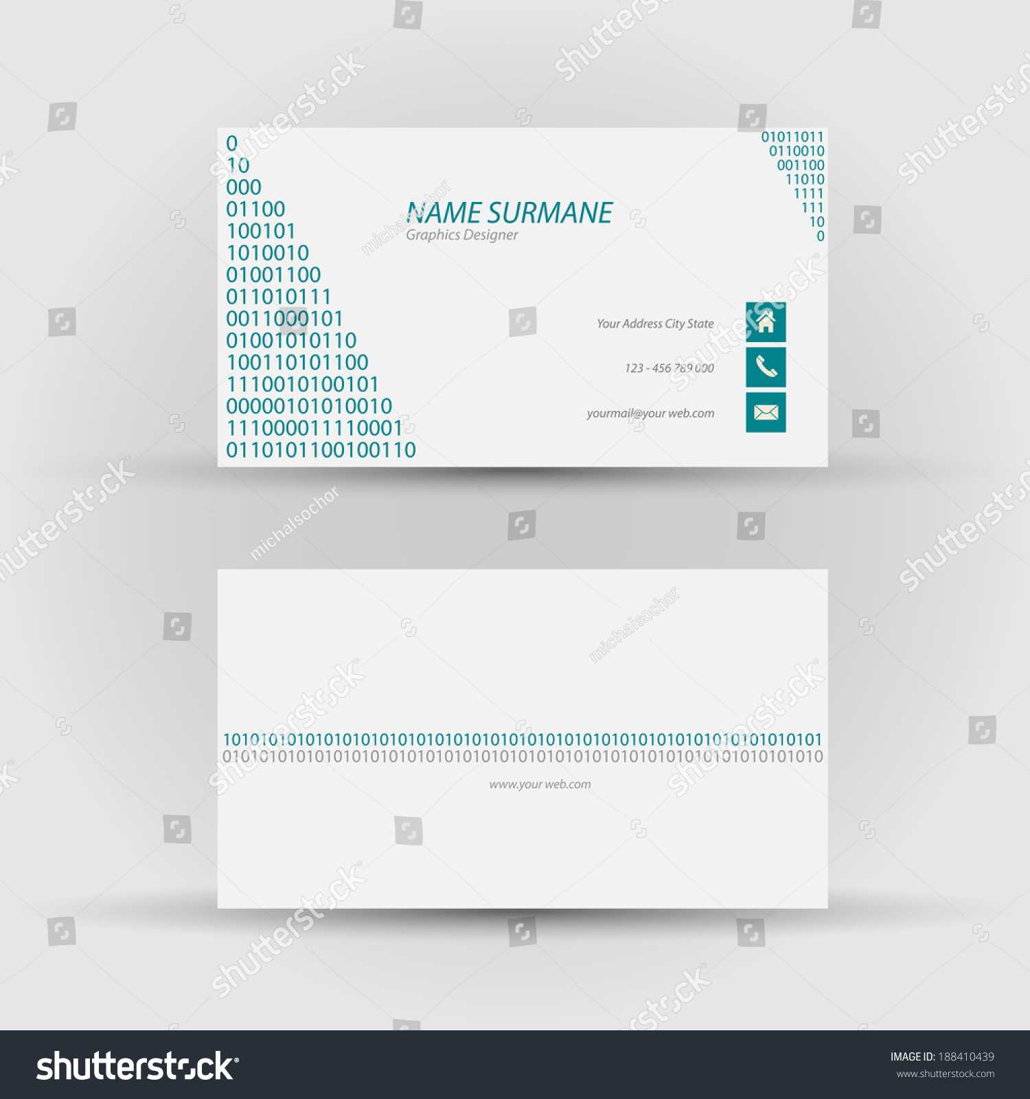 Front And Back Business Card Template Word ] – Here Is A Regarding Front And Back Business Card Template Word