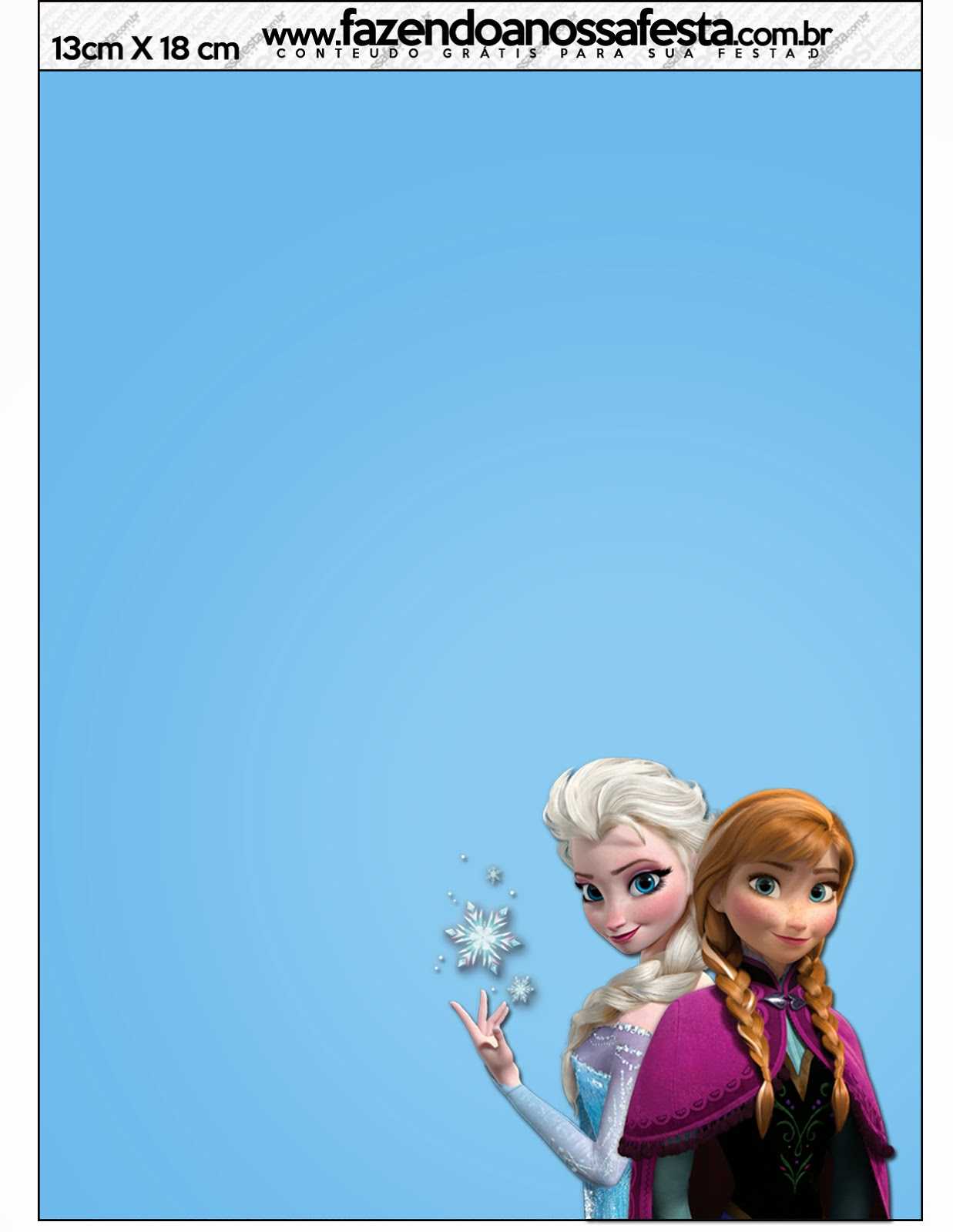 Frozen: Free Printable Cards Or Party Invitations. – Oh My With Frozen Birthday Card Template