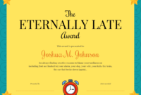 Funny Certificate Template with regard to Funny Certificate Templates