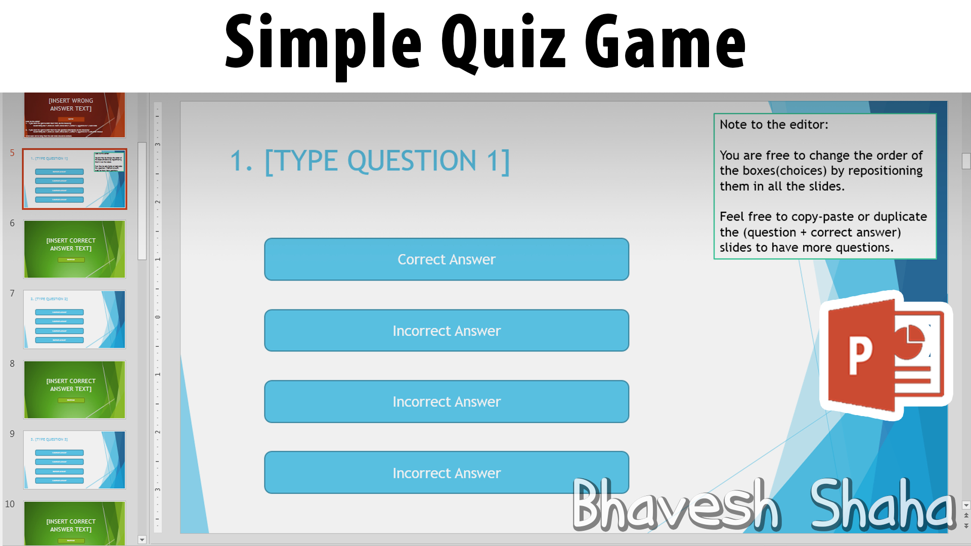 Game Ppt Template – Dalep.midnightpig.co Within Quiz Show Template Powerpoint