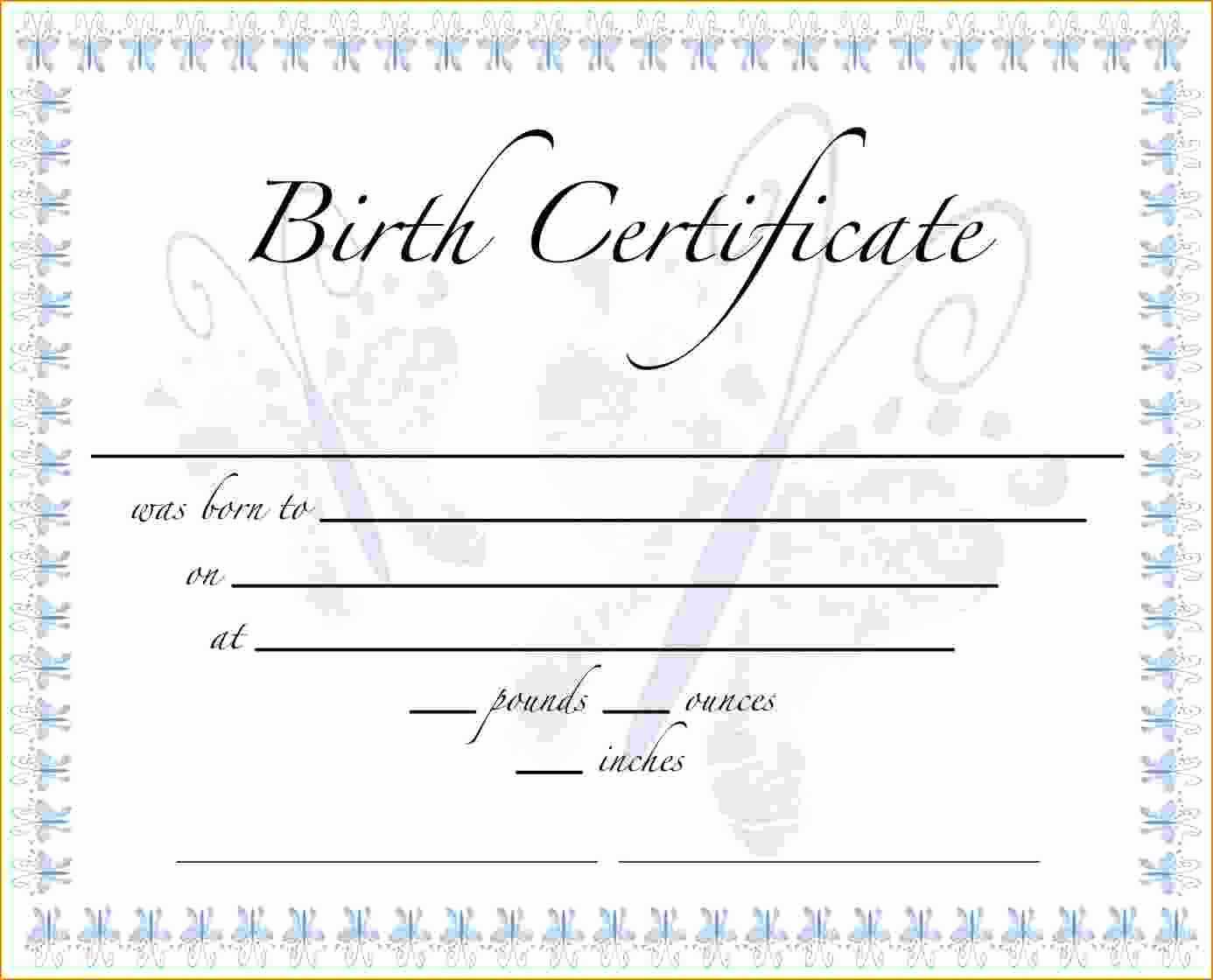 German Birth Certificate Template – Calep.midnightpig.co With Uscis Birth Certificate Translation Template