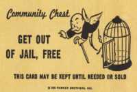 Get Out Of Jail Free Card Monopoly Blank Template - Imgflip inside Get Out Of Jail Free Card Template
