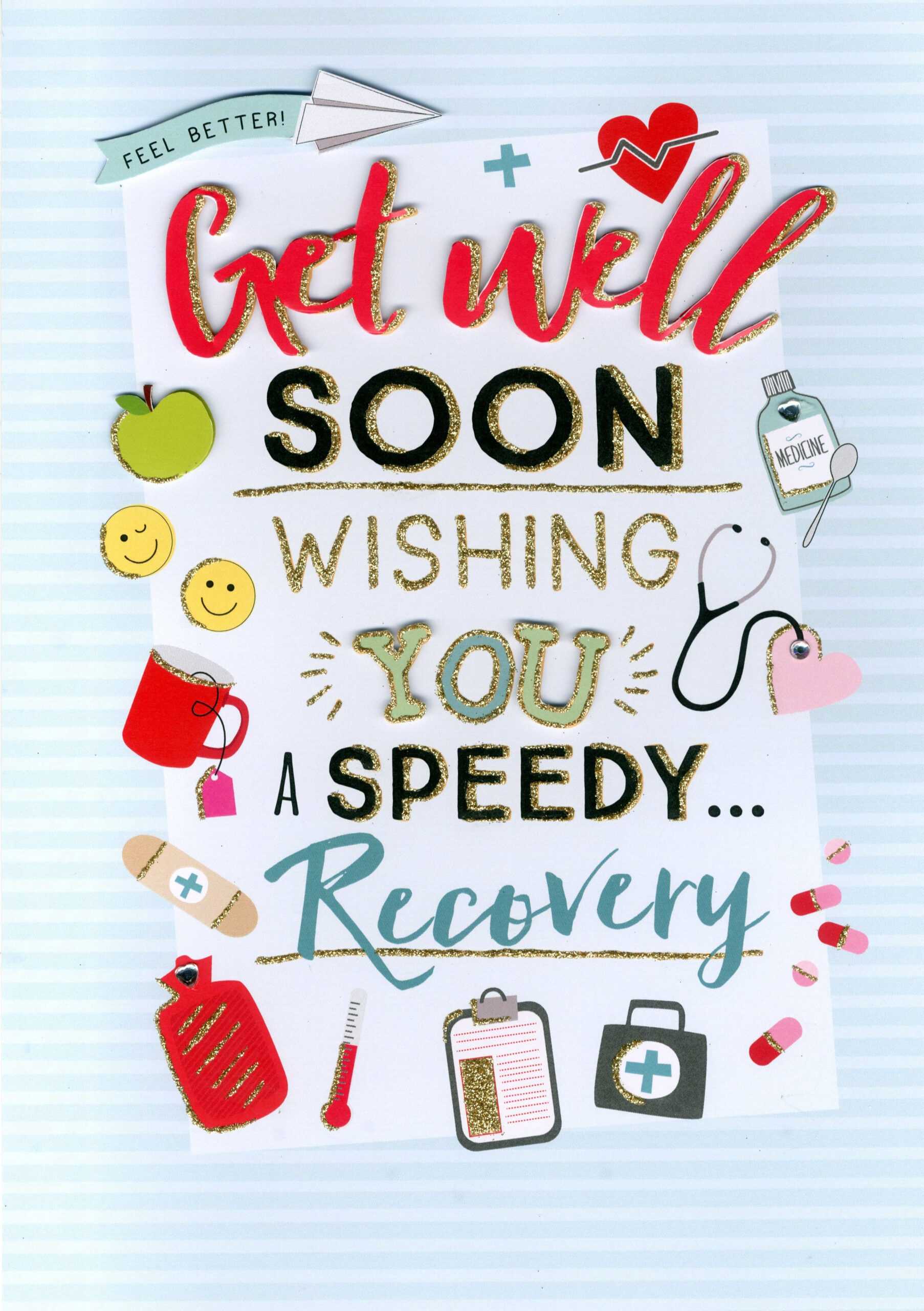 Get Well Soon Cards – Dalep.midnightpig.co Intended For Get Well Soon Card Template