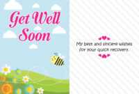 Get Well Soon Cards Free Vector Art - (50 Free Downloads) regarding Get Well Soon Card Template
