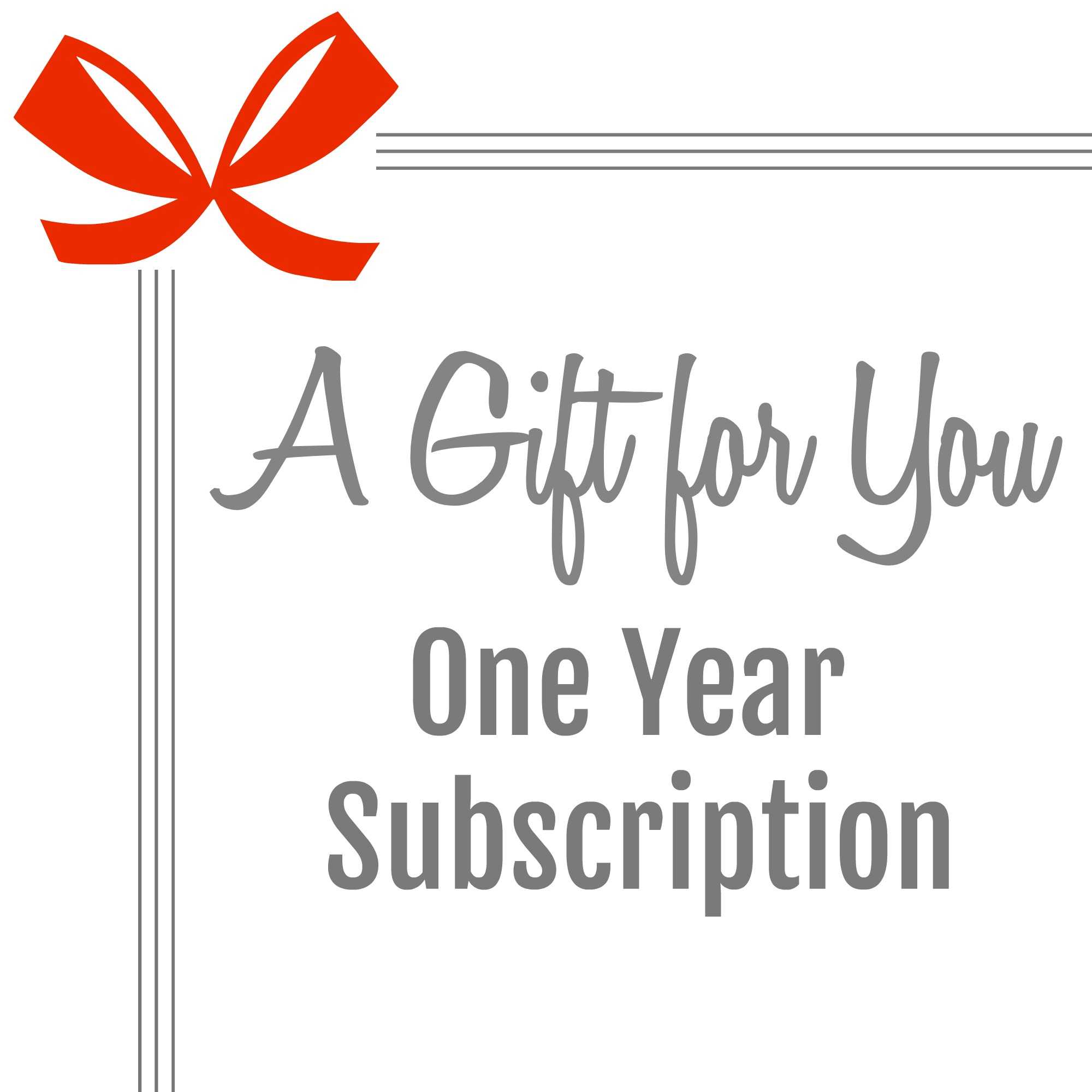 Gift A Magazine Subscription With Our Free Printable Cards Pertaining To Magazine Subscription Gift Certificate Template