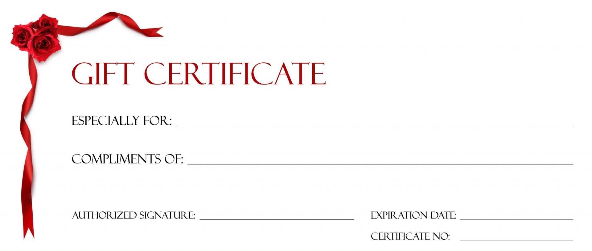 Gift Certificate Template For Google Docs With Regard To Present Certificate Templates