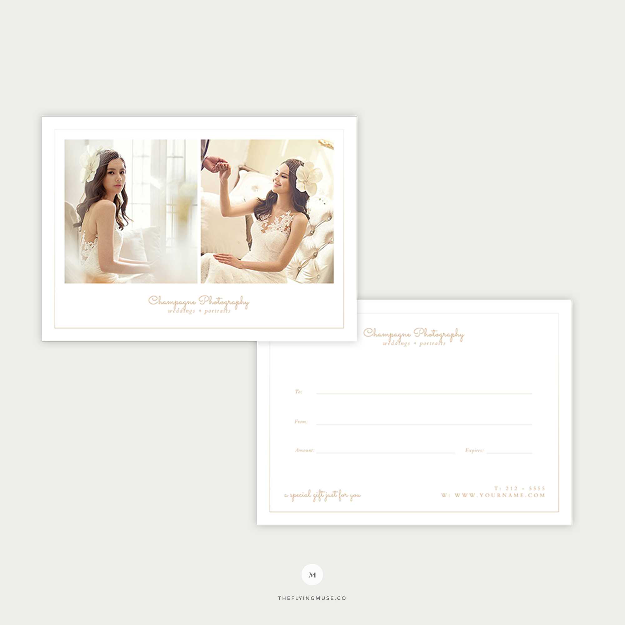 Gift Certificate Template For Photography – Falep.midnightpig.co For Photoshoot Gift Certificate Template