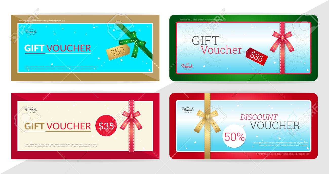 Gift Certificate, Voucher, Gift Card Or Cash Coupon Template.. With Regard To Movie Gift Certificate Template