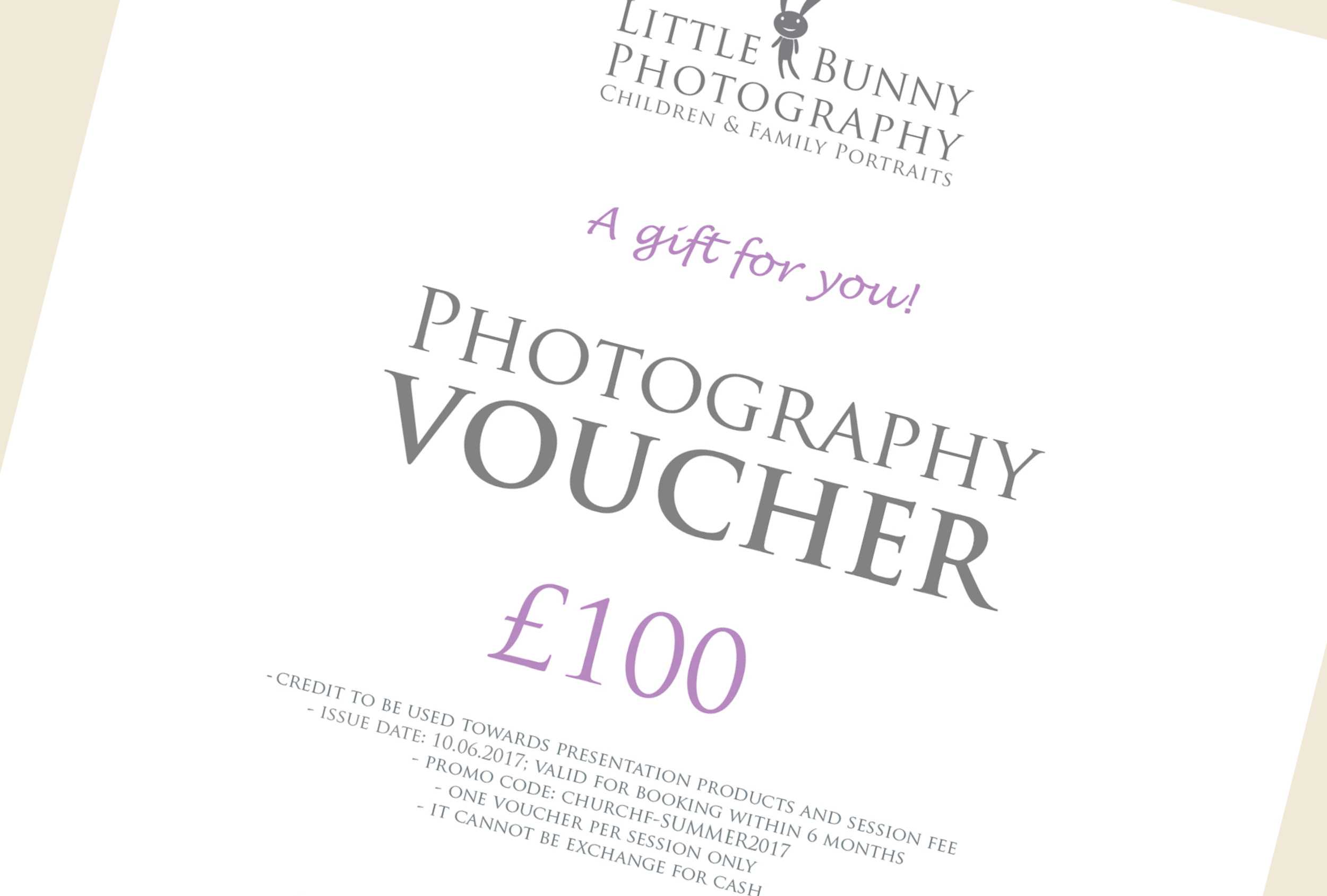 Gift Vouchers For Photo Sessions – Maternity, Newborn For Photoshoot Gift Certificate Template