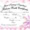 Girl Birth Certificate Template – Calep.midnightpig.co Pertaining To Girl Birth Certificate Template