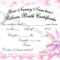 Girl Birth Certificate Template - Calep.midnightpig.co regarding Baby Doll Birth Certificate Template