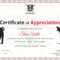 Golf Appreciation Certificate Template intended for Golf Certificate Templates For Word