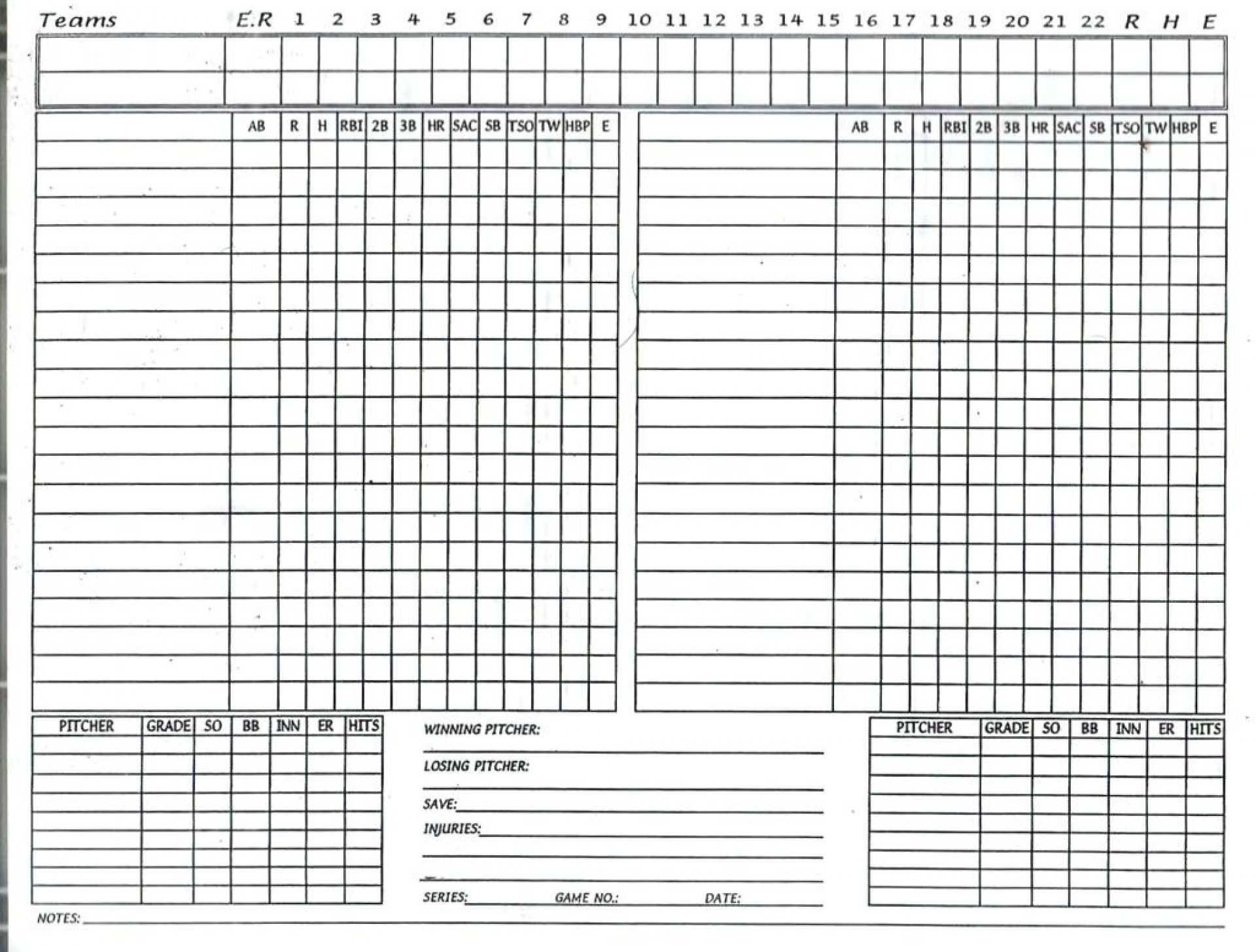 Golf League Eadsheet Free Baseball Stats Template Ideas Intended For Free Baseball Lineup Card Template