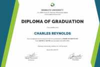 Graduation Certificate Format - Falep.midnightpig.co within University Graduation Certificate Template