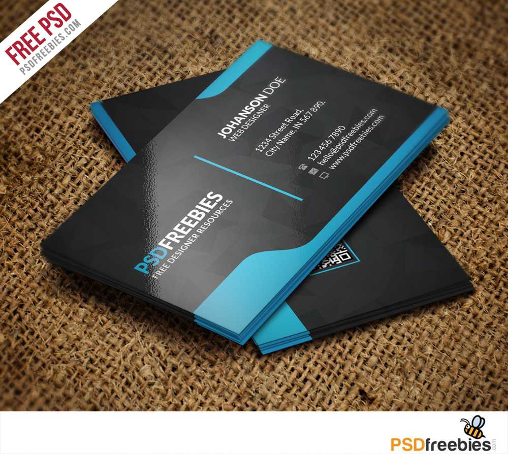 Graphic Designer Business Card Template Free Psd Regarding Free Bussiness Card Template