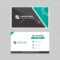 Green And Black Multipurpose Business Profile Card Template Flat Design For  Company Advertising Introduce Marketing Recruitment Intended For Advertising Card Template