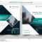 Green Square Abstract Annual Report Brochure Design Template Intended For E Brochure Design Templates