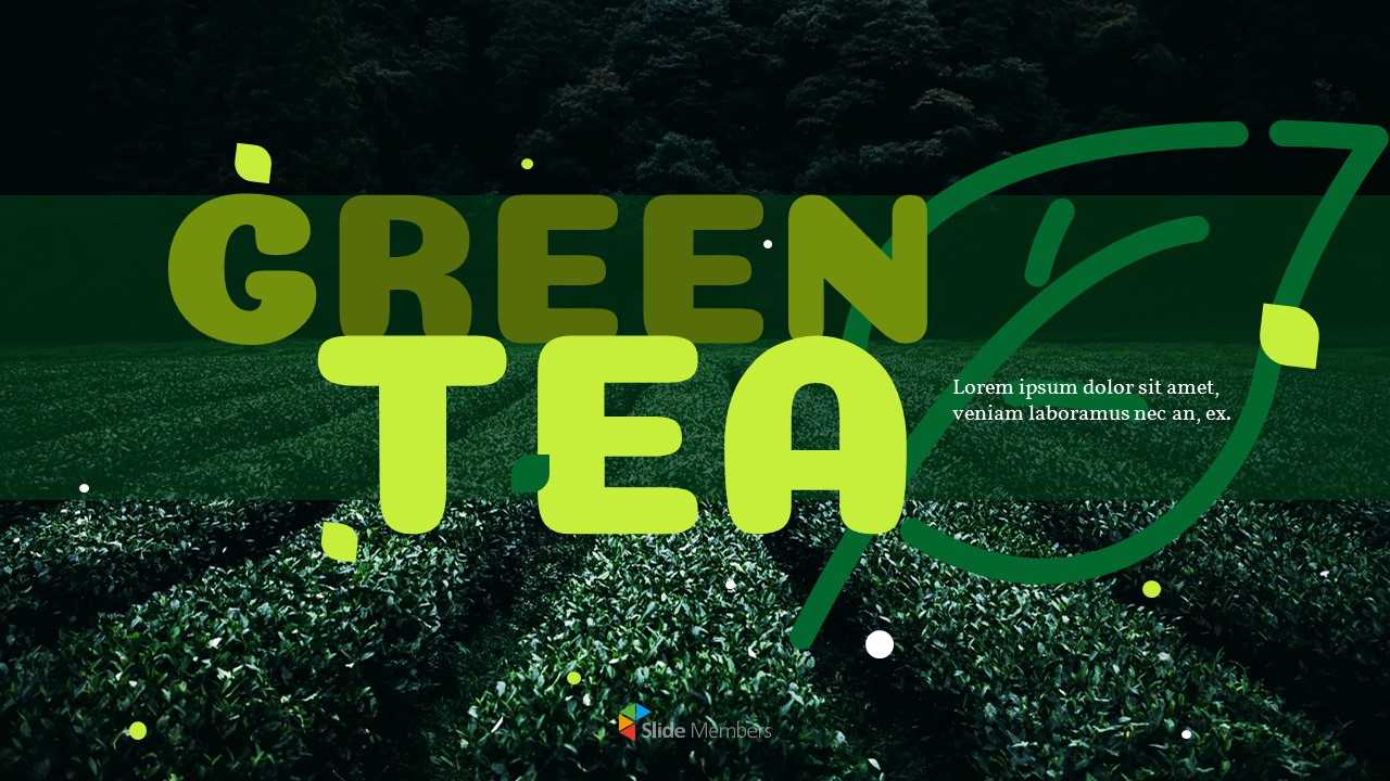 Green Tea Presentation Powerpoint Templates Design Intended For Presentation Zen Powerpoint Templates