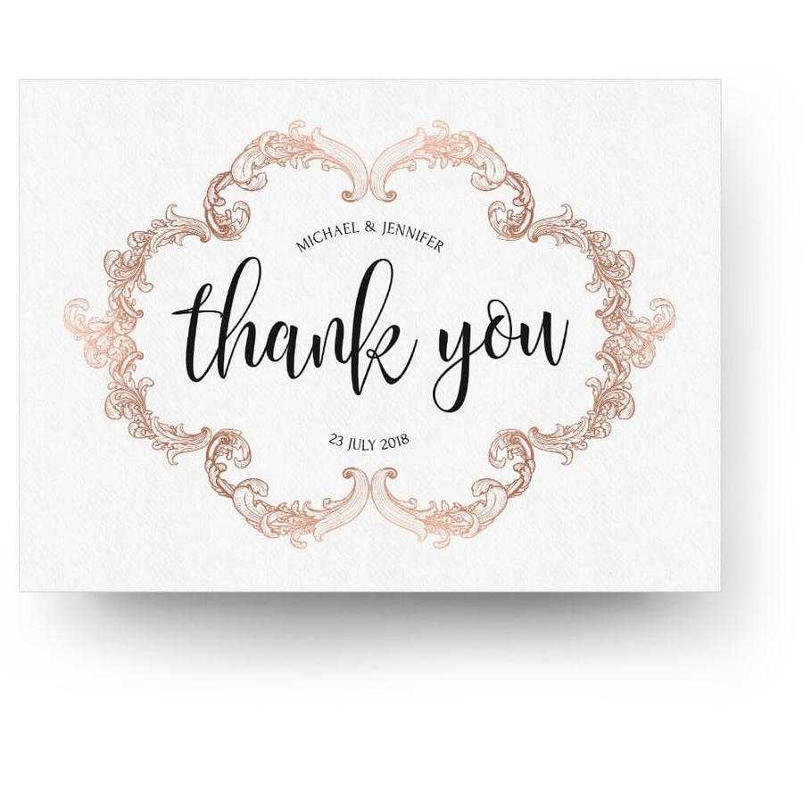 Guide] What To Say In Wedding Thank You Cards Within Template For Wedding Thank You Cards