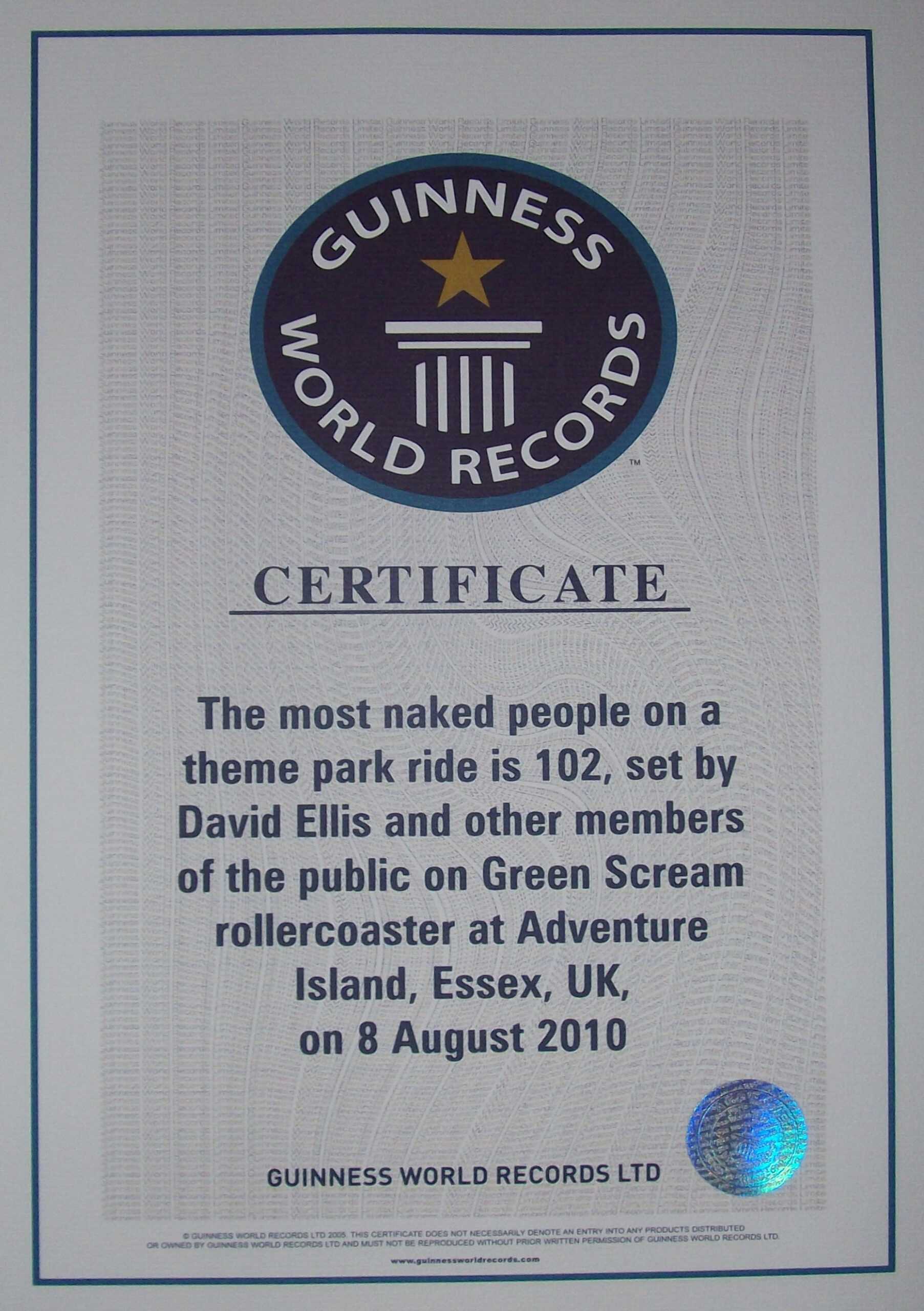 Guinness World Record Certificate Template – Dalep Throughout Guinness World Record Certificate Template