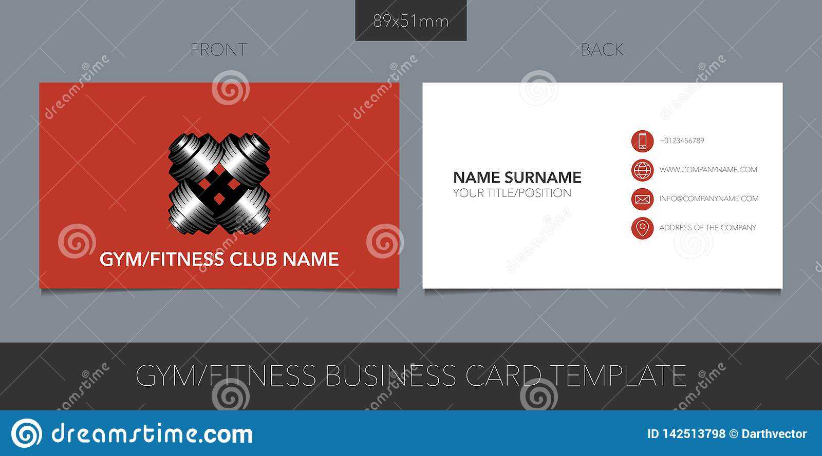 Gym Id Card Sample – Calep.midnightpig.co With Gym Membership Card Template