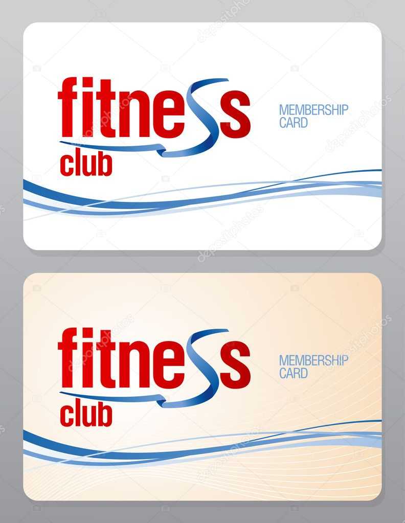 Gym Membership Card Template | Fitness Club Membership Card Pertaining To Gym Membership Card Template