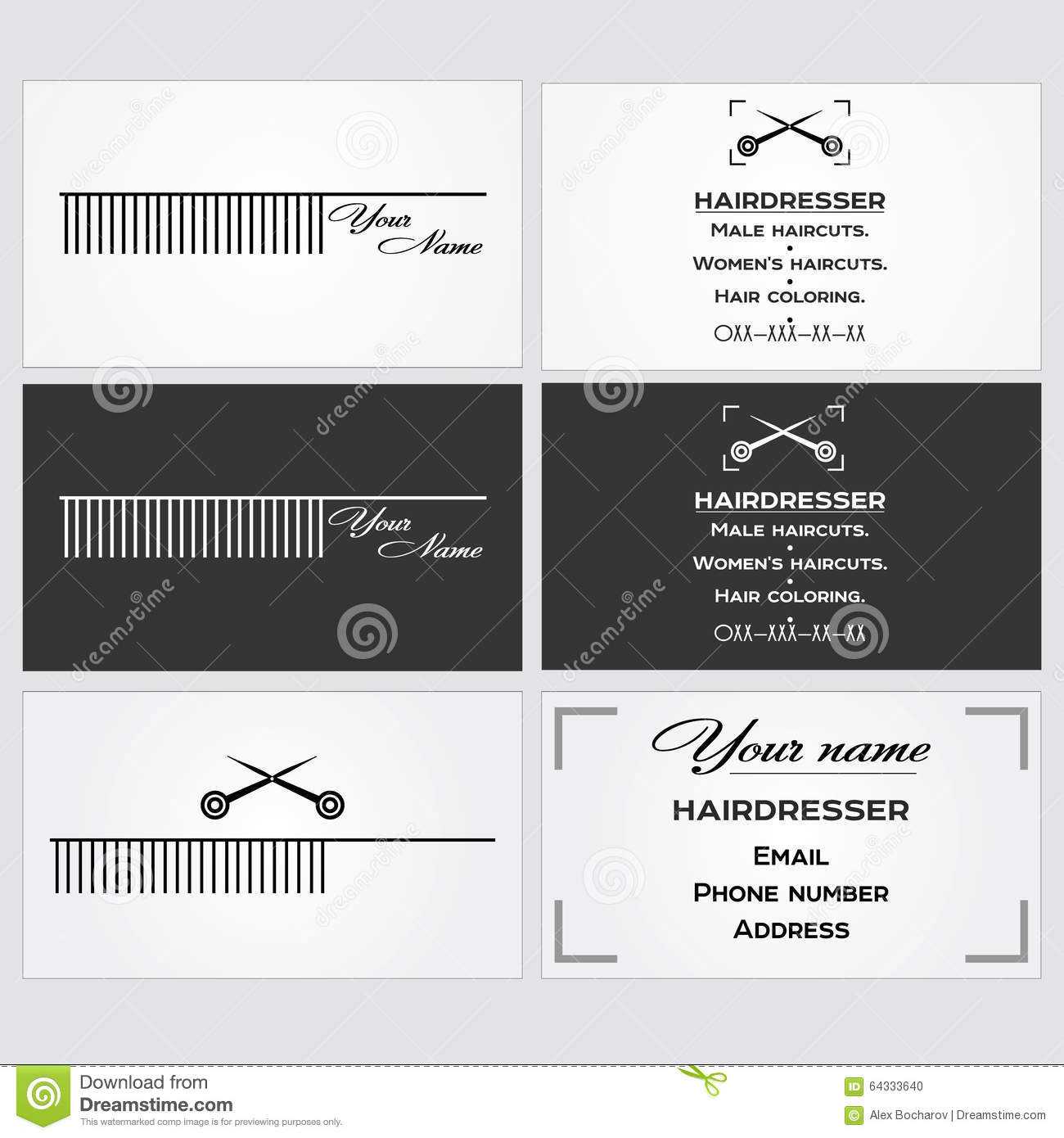 Hairdresser Business Card Templates Free – Calep.midnightpig.co For Hairdresser Business Card Templates Free