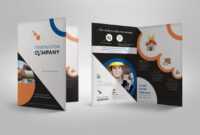 Half Fold Brochure Template For Construction Company with regard to Half Page Brochure Template