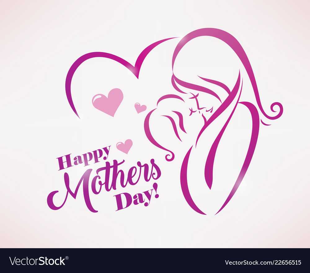 Happy Mothers Day Greeting Card Template Stylized Inside Mom Birthday Card Template
