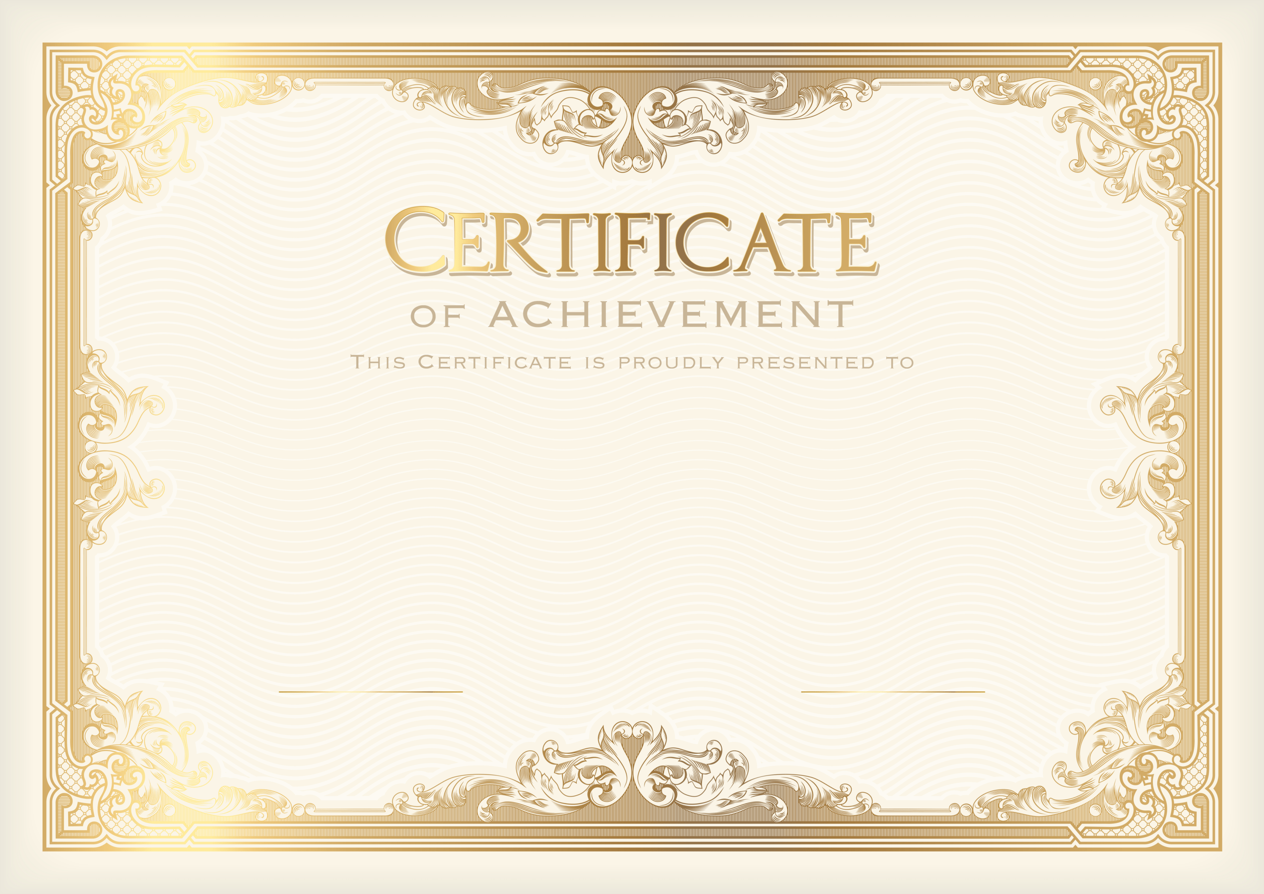 High Resolution Certificate Template - Calep.midnightpig.co Pertaining To High Resolution Certificate Template