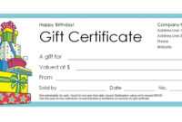 Homemade Gift Vouchers Templates - Falep.midnightpig.co with Present Certificate Templates