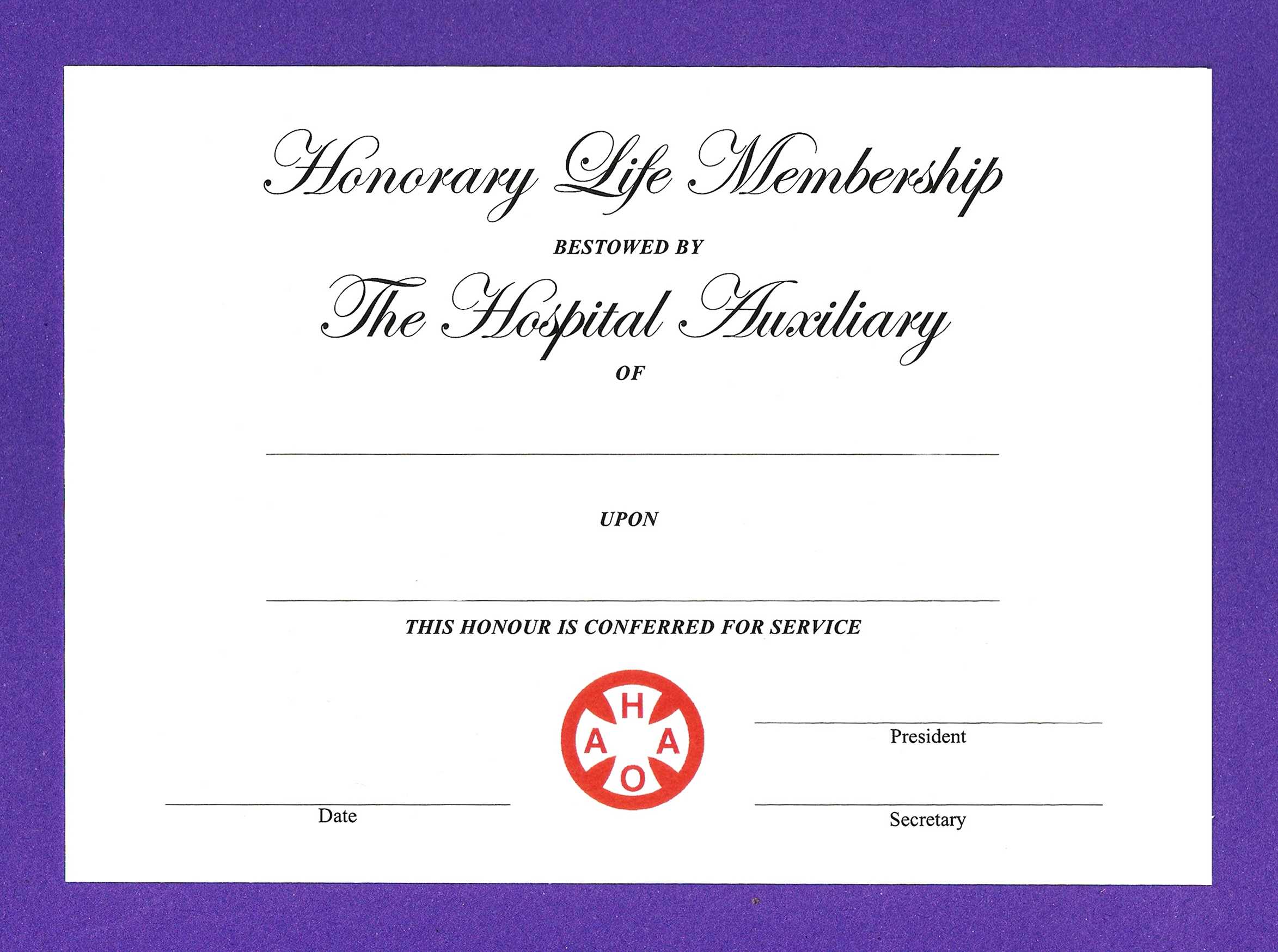 Honorary Membership Certificate Template – Calep.midnightpig.co Regarding New Member Certificate Template