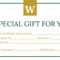 Hotel Gift Certificate Template Regarding Gift Certificate Template Publisher