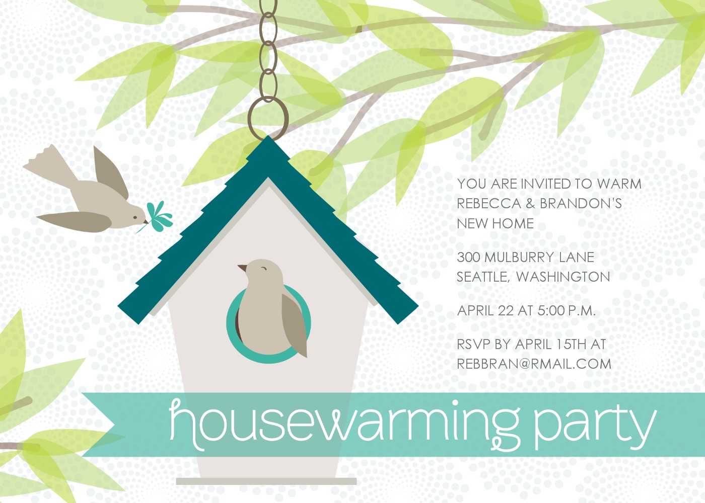 Housewarming Invitation Cards Free Download – Falep With Regard To Free Housewarming Invitation Card Template