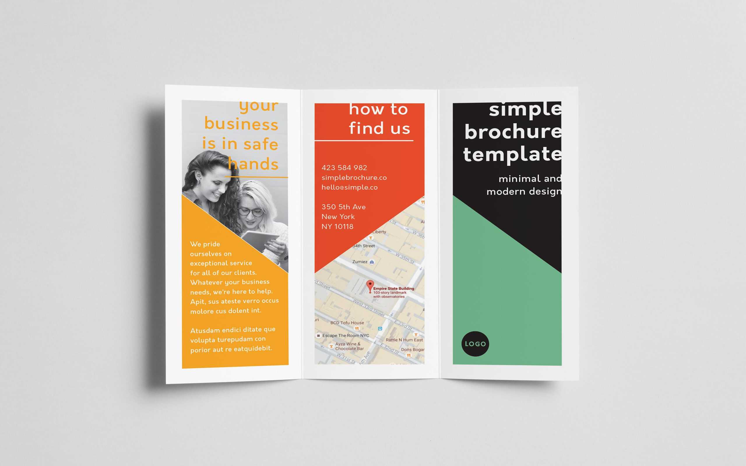 How To Create A Trifold Brochure In Adobe Indesign Within Adobe Tri Fold Brochure Template
