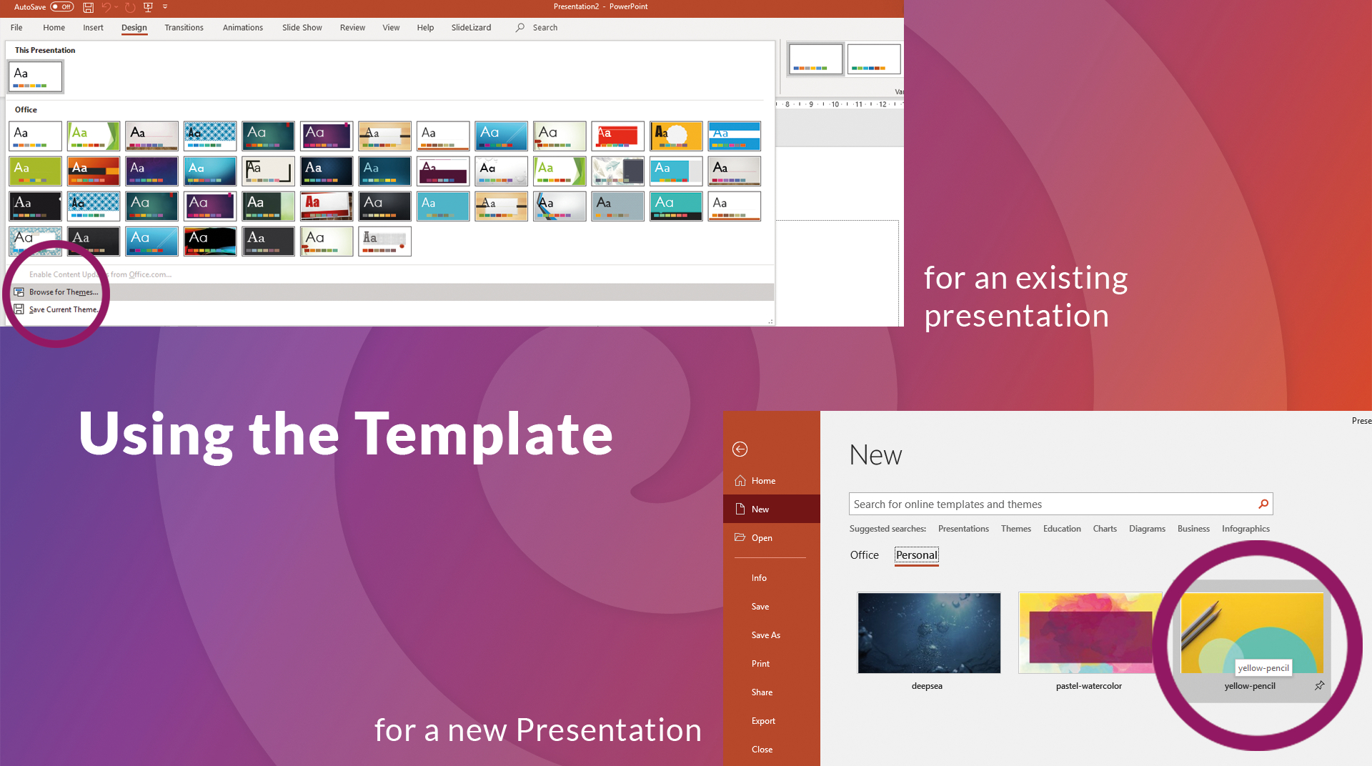 How To Create Your Own Powerpoint Template (2020) | Slidelizard Intended For Save Powerpoint Template As Theme