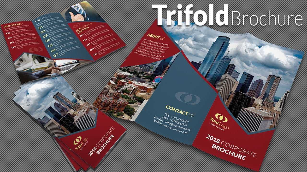 How To Design A Trifold Brochure In Adobe Illustrator Cc 2020 In Adobe Illustrator Tri Fold Brochure Template