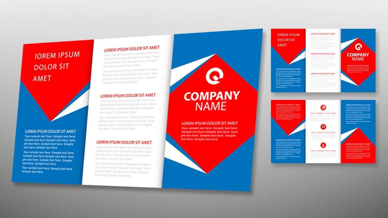 How To Design A Trifold Brochure In Illustrator – Teppe With Regard To Brochure Templates Adobe Illustrator