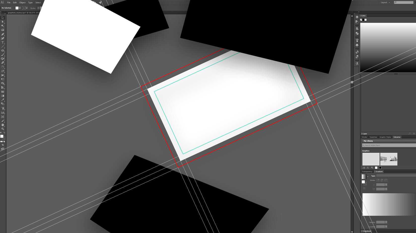 How To Make A Business Card Template With Bleeds In Adobe With Adobe Illustrator Business Card Template