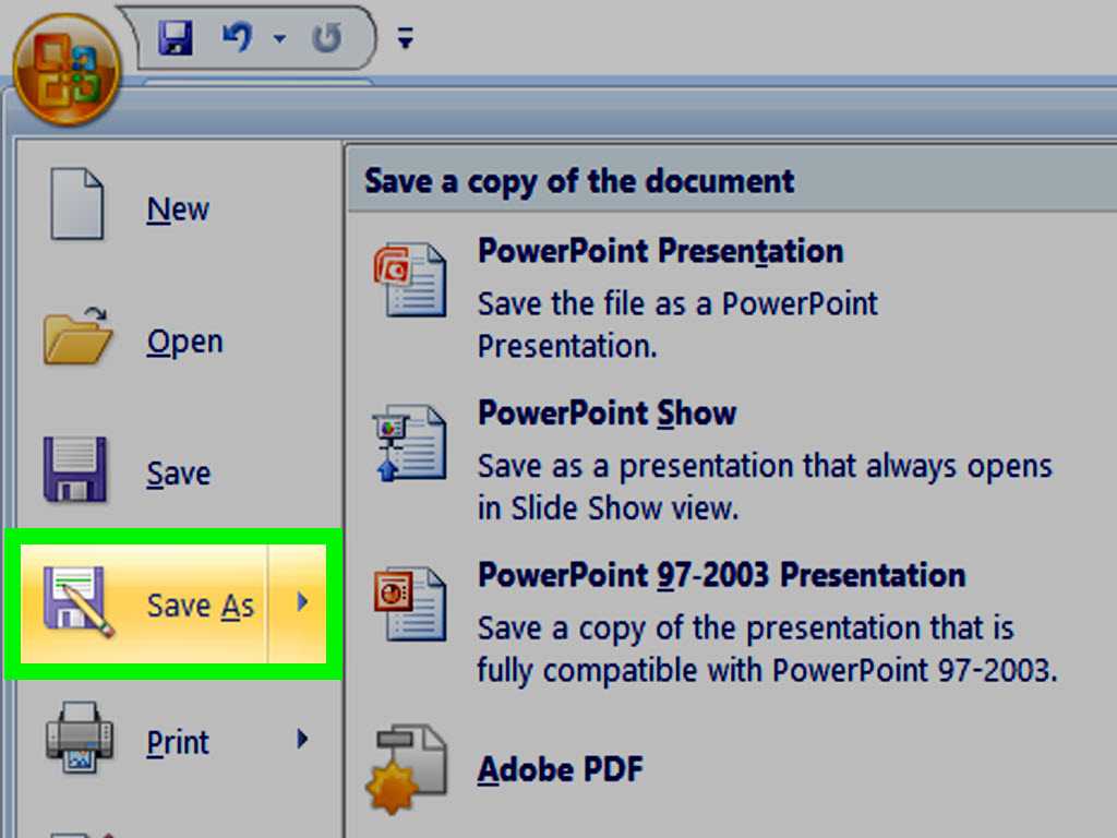 How To Make A Powerpoint Template: 12 Steps (With Pictures) In How To Save Powerpoint Template