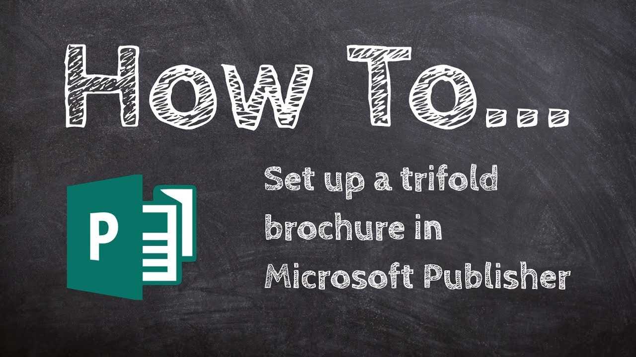 How To Make A Trifold Brochure In Microsoft Publisher Throughout Tri Fold Brochure Publisher Template