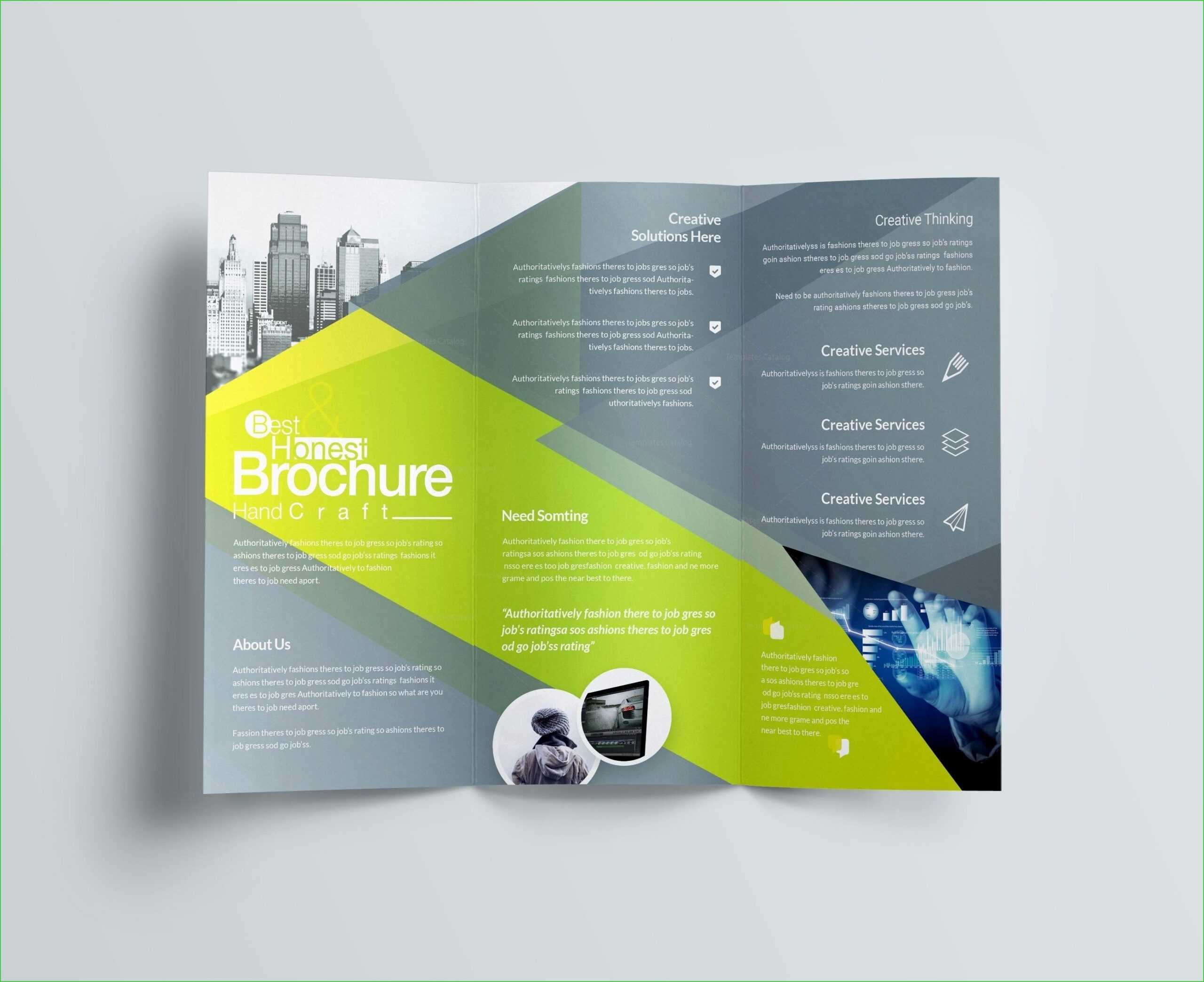 How To Make A Trifold Brochure In Powerpoint – Carlynstudio Regarding Brochure Templates For Word 2007