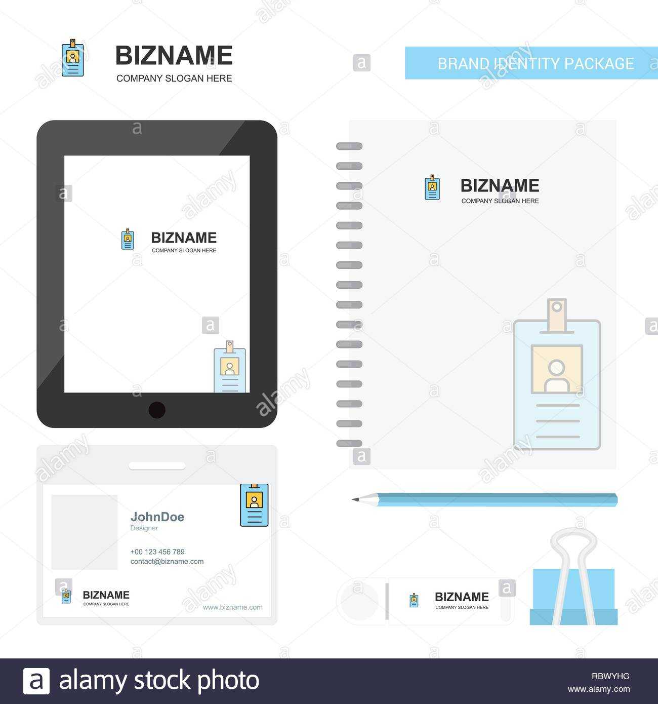 Id Card Business Logo, Tab App, Diary Pvc Employee Card And With Regard To Pvc Id Card Template